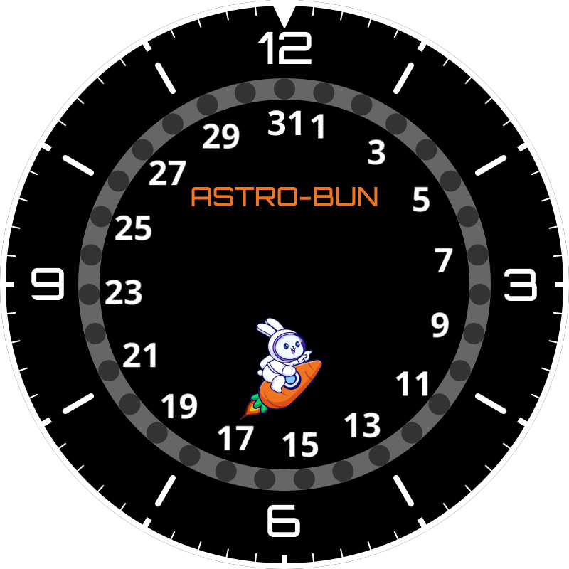 Clock face