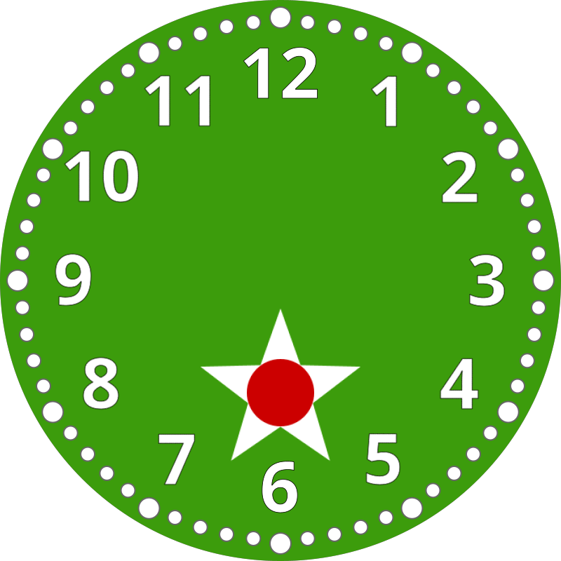 Clock face