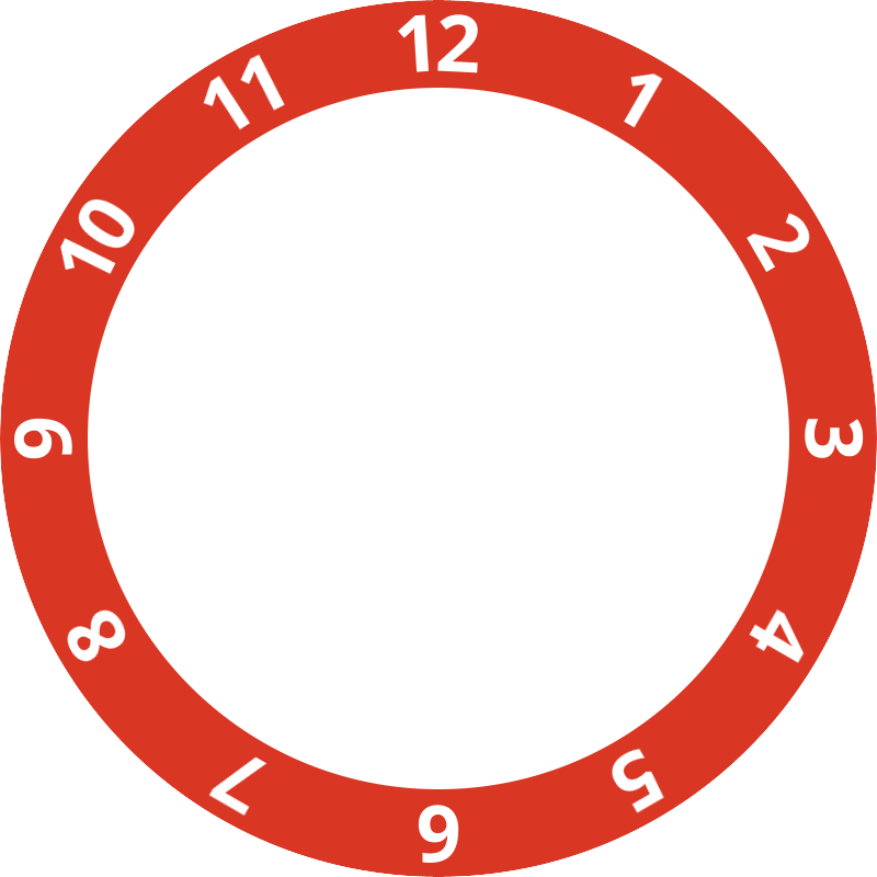 Hour hand