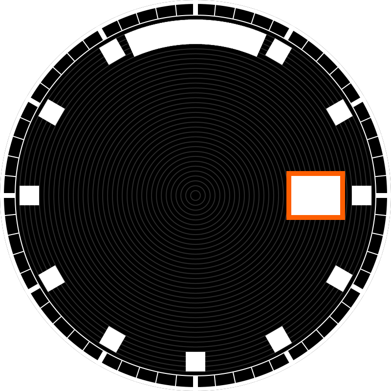 Clock face