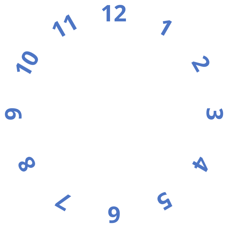 Hour hand