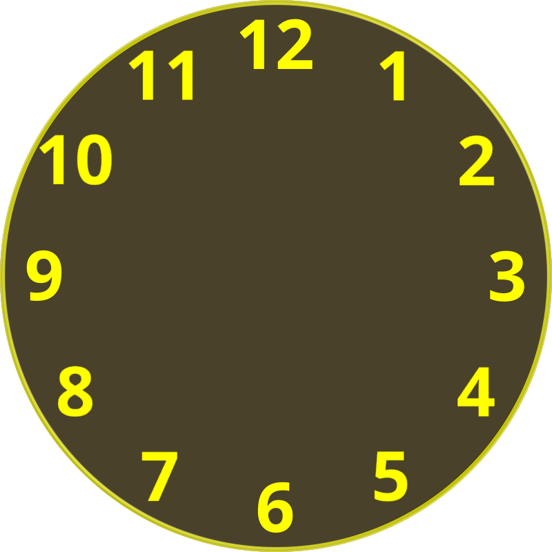 Clock face