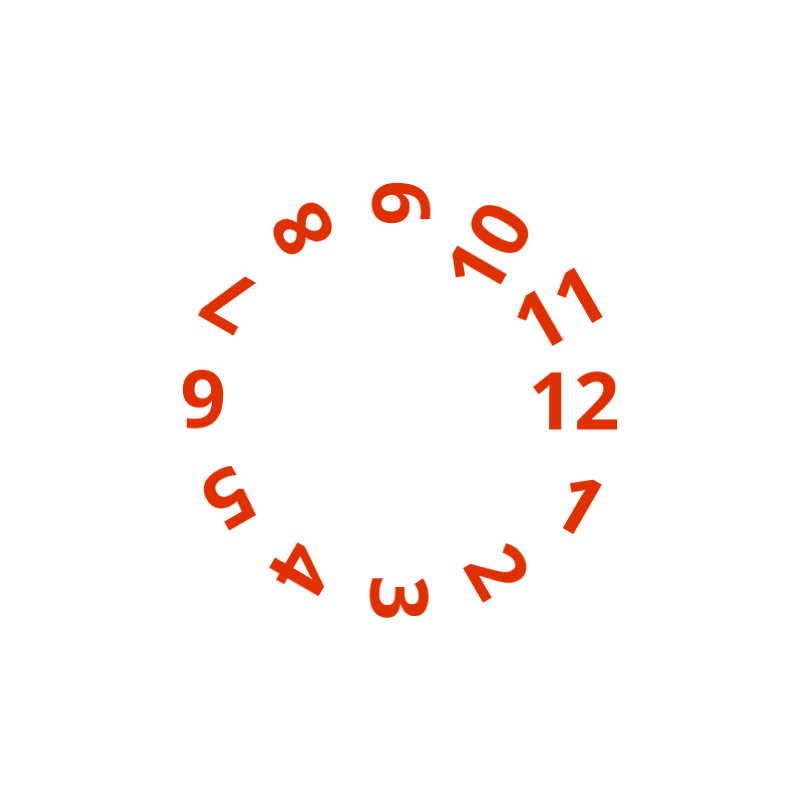 Hour hand