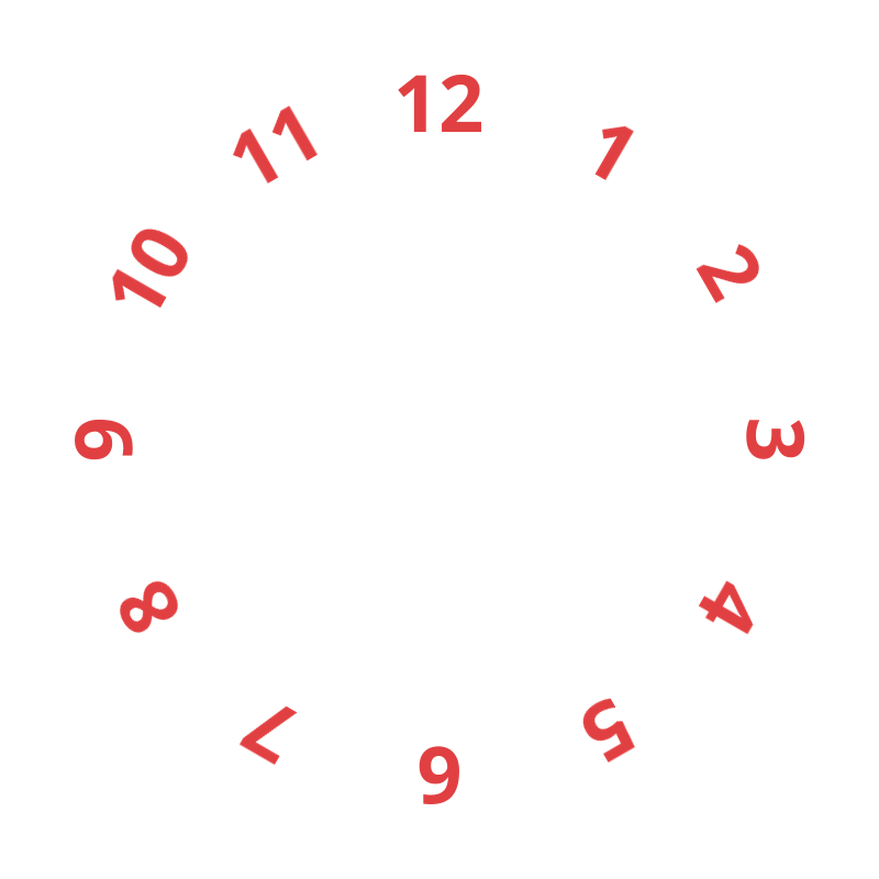 Hour hand