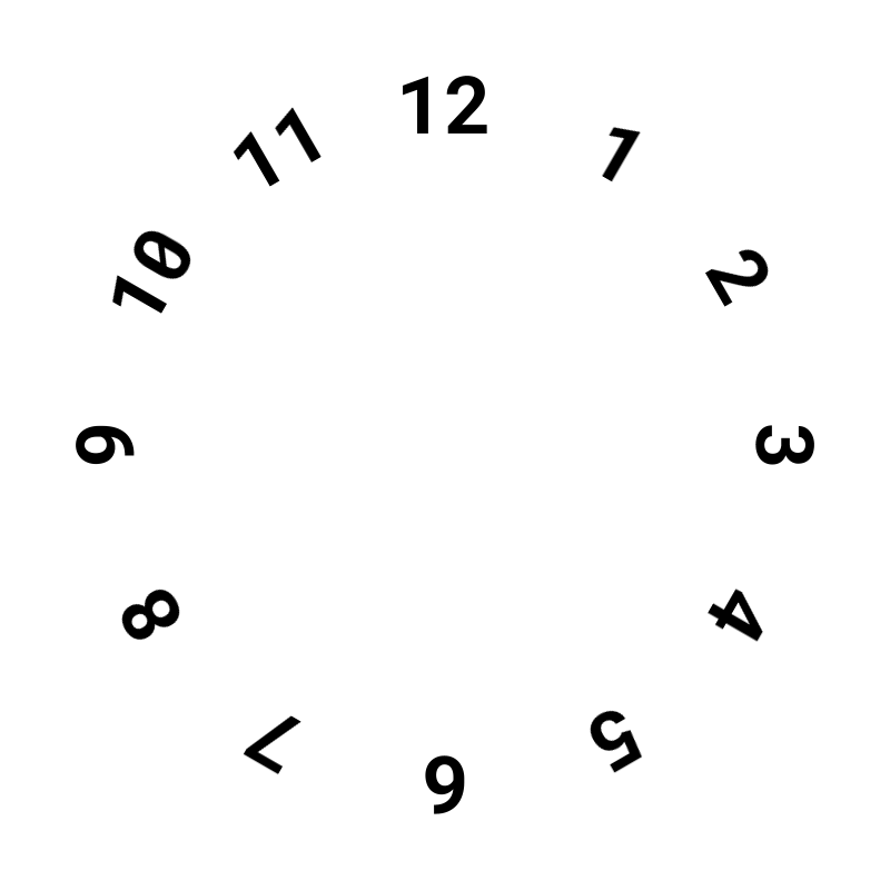 Hour hand