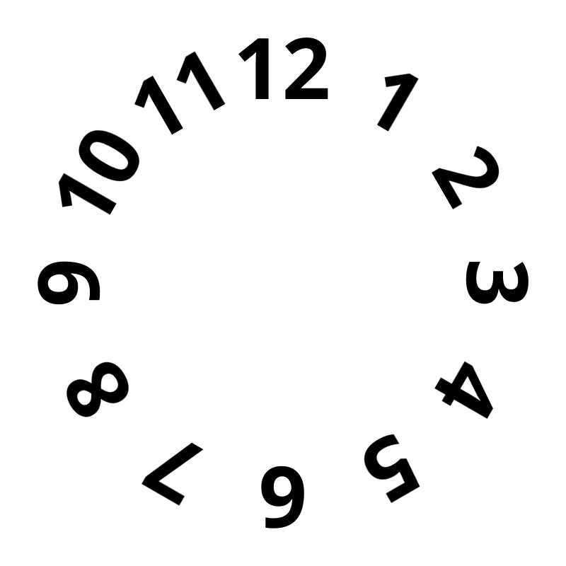 Hour hand