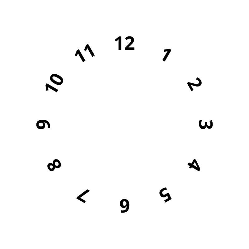 Hour hand