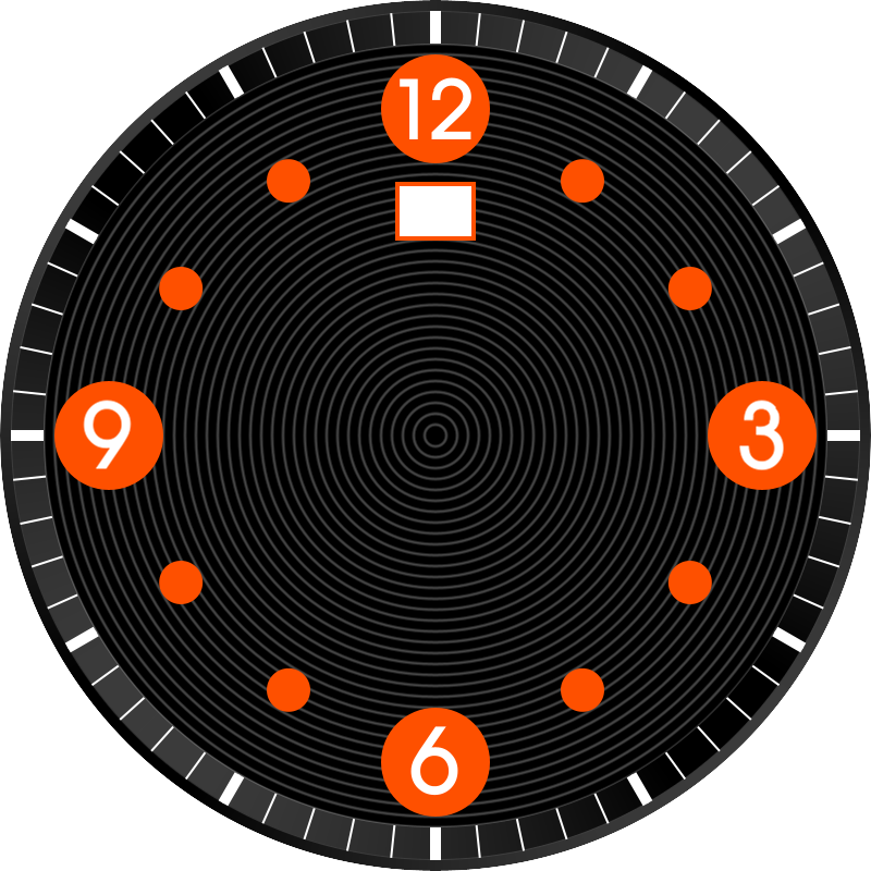 Clock face