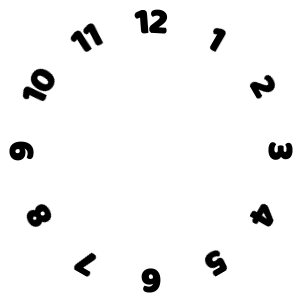 Hour hand
