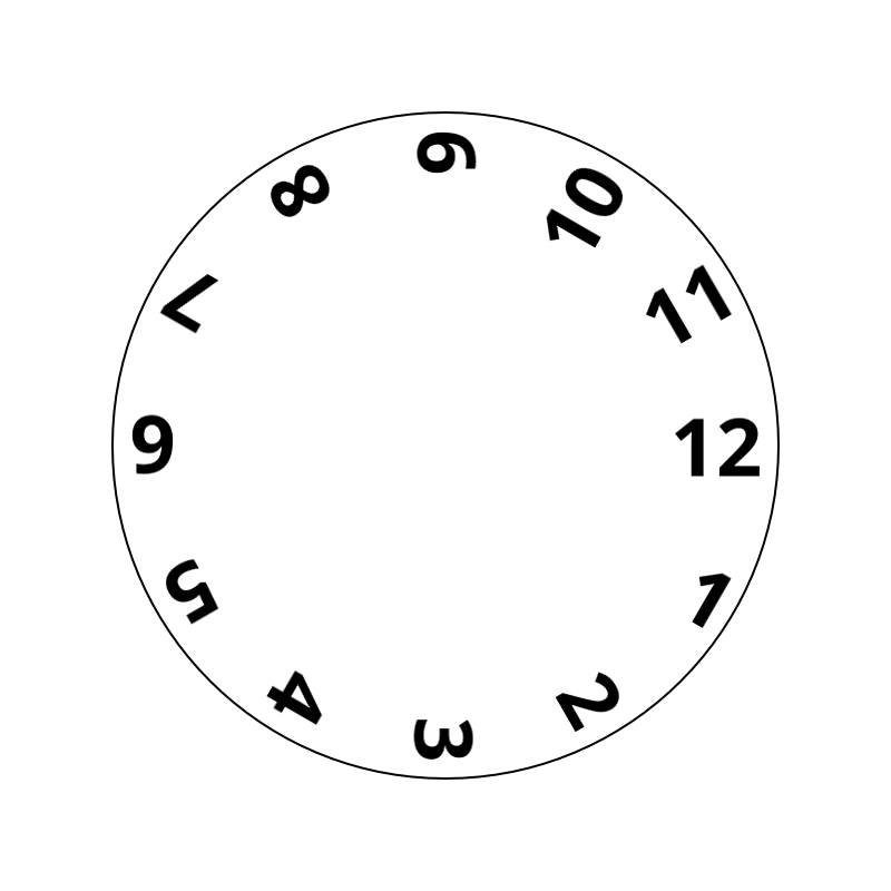 Hour hand