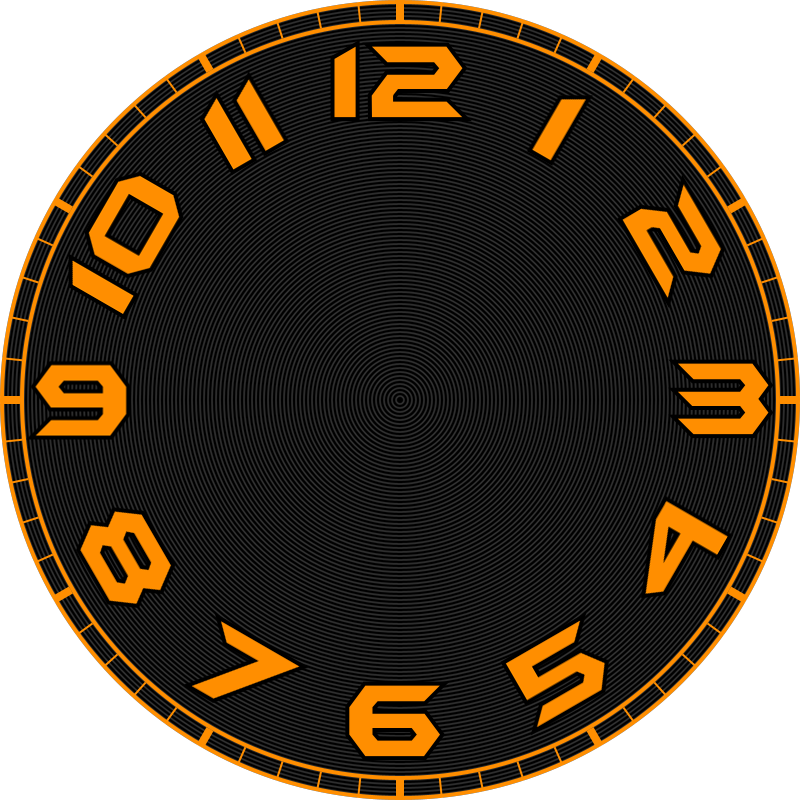 Clock face