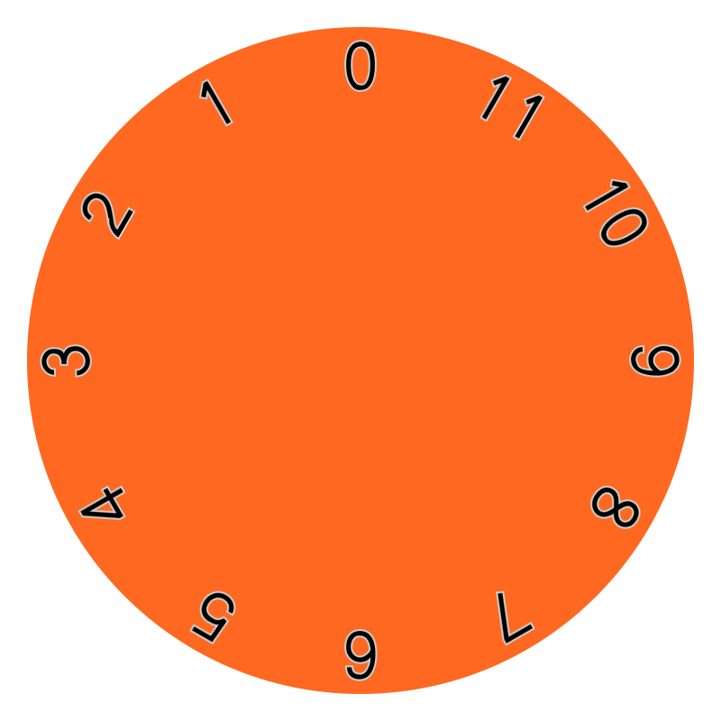 Hour hand