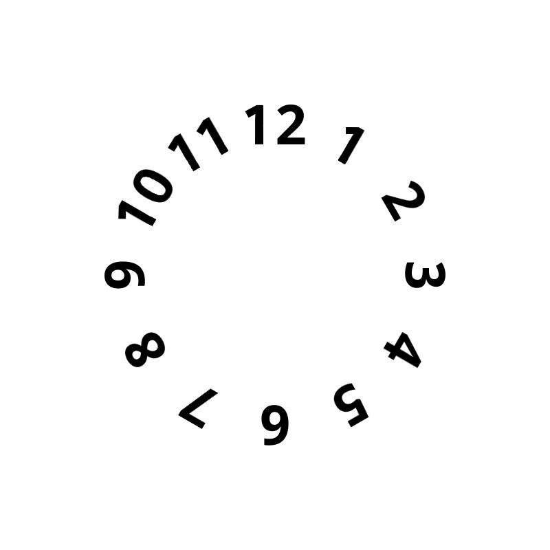 Hour hand