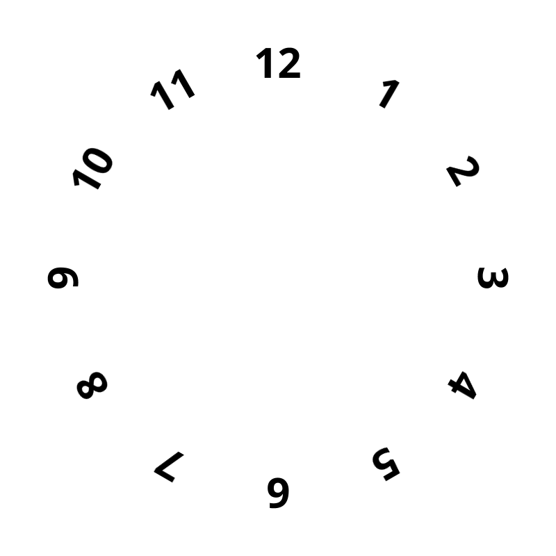 Hour hand