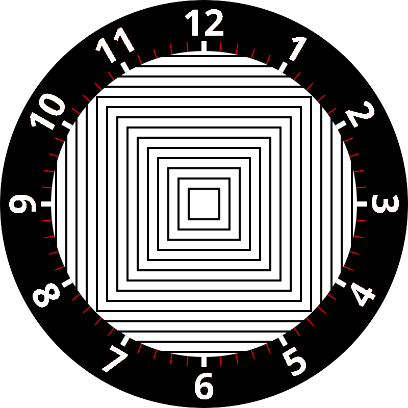 Clock face