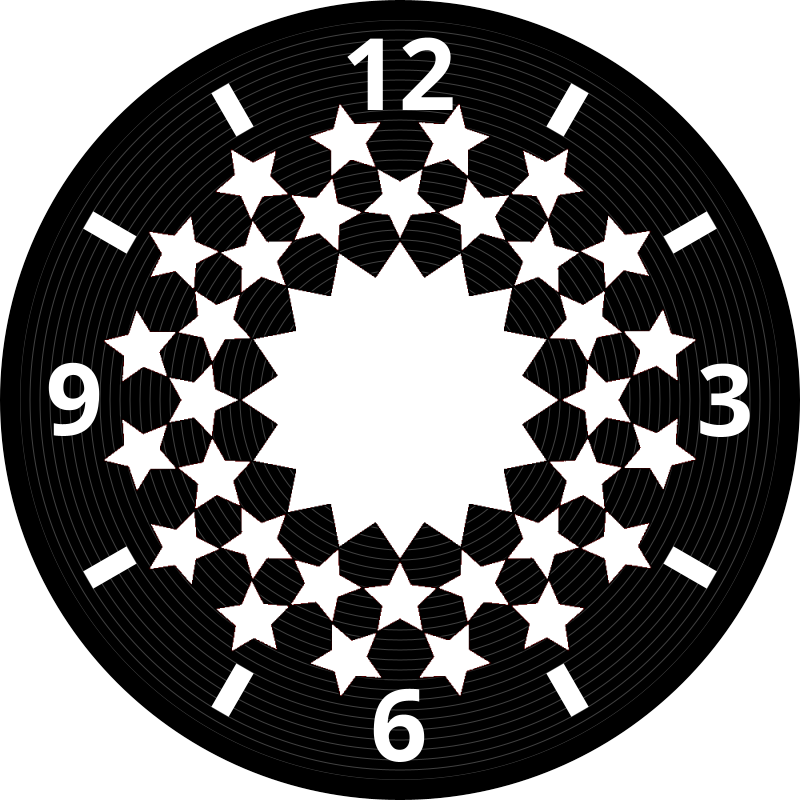 Clock face