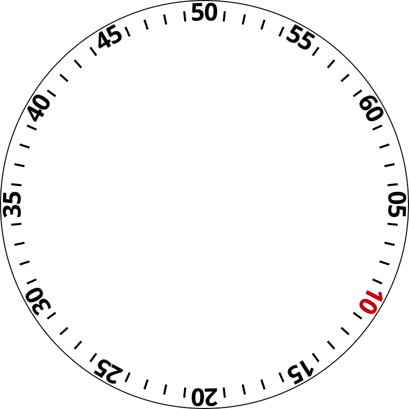 Minute hand