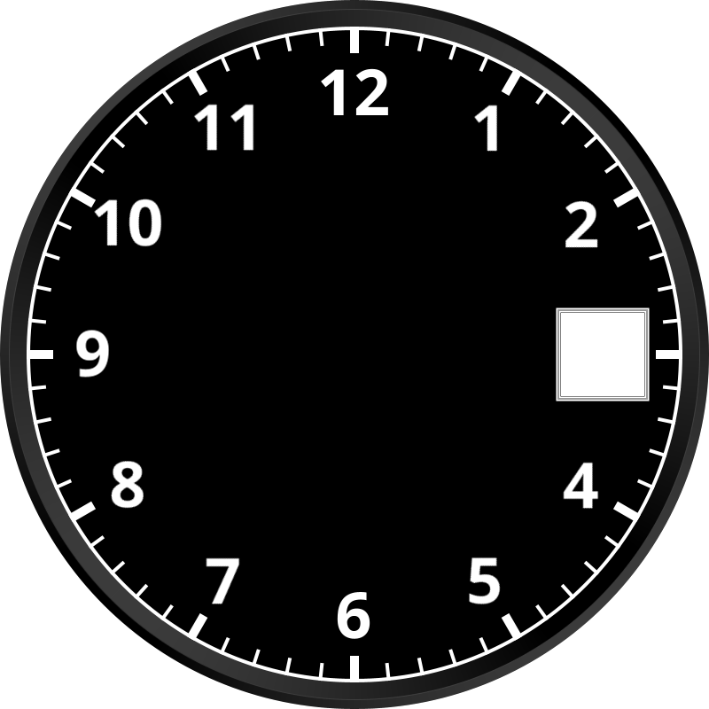 Clock face
